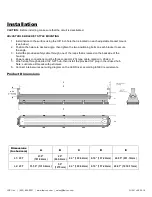 Preview for 2 page of LPDi LE384 LED Installation, Operation And Maintenance Instructions