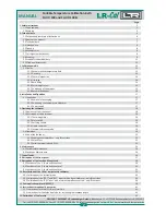 Preview for 2 page of LR-Cal FLUID 100 Operating Manual