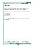 Предварительный просмотр 6 страницы LR-Cal FLUID 100 Operating Manual