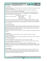 Preview for 14 page of LR-Cal FLUID 100 Operating Manual