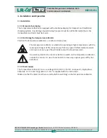 Preview for 17 page of LR-Cal FLUID 100 Operating Manual