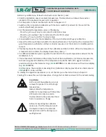 Preview for 21 page of LR-Cal FLUID 100 Operating Manual