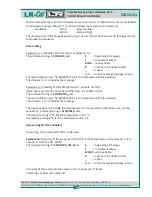 Preview for 39 page of LR-Cal FLUID 100 Operating Manual