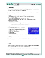 Preview for 5 page of LR-Cal LCC100 Operating Manual