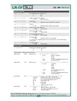 Preview for 9 page of LR-Cal LCC100 Operating Manual