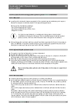 Предварительный просмотр 21 страницы LR-Cal LDW-H Operating Instructions Manual