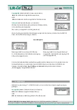 Preview for 9 page of LR-Cal LLC 100 Operating Manual