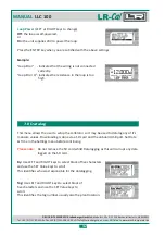 Предварительный просмотр 32 страницы LR-Cal LLC 100 Operating Manual