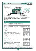 Предварительный просмотр 10 страницы LR-Cal LPC 100 Operating Manual