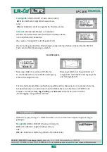 Предварительный просмотр 11 страницы LR-Cal LPC 100 Operating Manual