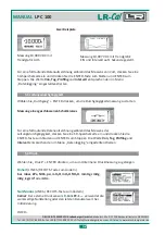 Предварительный просмотр 12 страницы LR-Cal LPC 100 Operating Manual