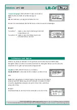 Предварительный просмотр 16 страницы LR-Cal LPC 100 Operating Manual