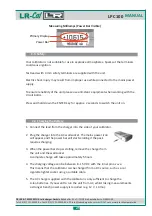 Предварительный просмотр 29 страницы LR-Cal LPC 100 Operating Manual