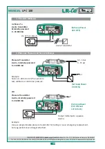 Предварительный просмотр 34 страницы LR-Cal LPC 100 Operating Manual