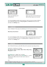 Предварительный просмотр 37 страницы LR-Cal LPC 100 Operating Manual