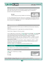 Предварительный просмотр 39 страницы LR-Cal LPC 100 Operating Manual