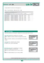 Предварительный просмотр 44 страницы LR-Cal LPC 100 Operating Manual