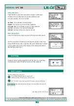 Предварительный просмотр 46 страницы LR-Cal LPC 100 Operating Manual