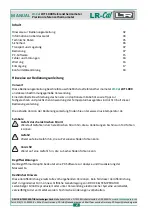 Preview for 2 page of LR-Cal LRT 1000 Manual