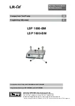 LR-Cal LSP 1000-BM Operating Instructions Manual предпросмотр