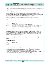 Preview for 5 page of LR-Cal TLDMM 2.0 Series Operating Manual