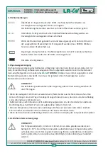 Preview for 12 page of LR-Cal TLDMM 2.0 Series Operating Manual