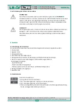 Preview for 13 page of LR-Cal TLDMM 2.0 Series Operating Manual