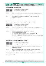 Preview for 17 page of LR-Cal TLDMM 2.0 Series Operating Manual