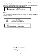 Предварительный просмотр 9 страницы LR PRISMO-60 User Manual