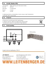 Предварительный просмотр 12 страницы LR SPG501 006 Operation Manual