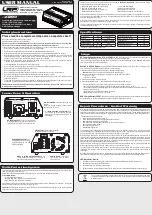 Preview for 1 page of LRP electronic 43200 User Manual