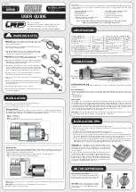 Предварительный просмотр 1 страницы LRP electronic Sphere BRUSHLESS + BRUSHED User Manual