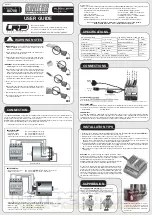 LRP electronic SPHERE COMPETITION BRUSHLESS + BRUSHED User Manual preview