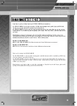 Preview for 3 page of LRP Disco Hornet User Manual