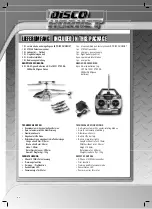 Preview for 4 page of LRP Disco Hornet User Manual