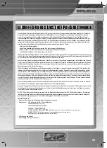 Preview for 13 page of LRP Disco Hornet User Manual