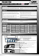 Предварительный просмотр 1 страницы LRP PULSAR PRO 41421AU User Manual