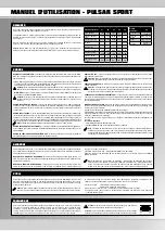 Preview for 15 page of LRP PULSAR SPORT 41410EU User Manual