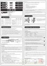 Preview for 1 page of LRP QUANTUM SPORT 2 Series User Manual