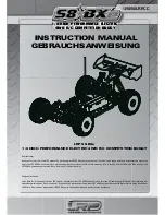 LRP S8 BXe Instruction Manual предпросмотр