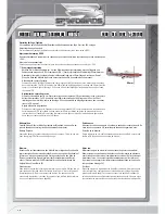 Preview for 12 page of LRP SPEEDBIRDS User Manual