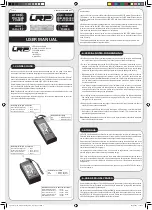 Preview for 1 page of LRP VTEC User Manual