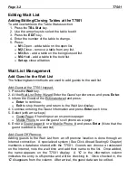 Preview for 16 page of LRS T7501 User Manual