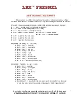 Предварительный просмотр 7 страницы LRX Fresnel Manual