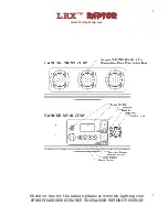 Preview for 6 page of LRX RAPTOR Quick Start Manual