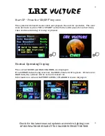 Предварительный просмотр 13 страницы LRX VULTURE User Manual