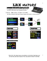 Предварительный просмотр 17 страницы LRX VULTURE User Manual