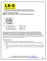 LS & S 101079 Setting Instructions preview