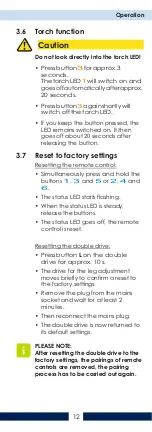 Preview for 12 page of LS Bedding Group VFF/CDL-BF-07 Operating Instructions Manual