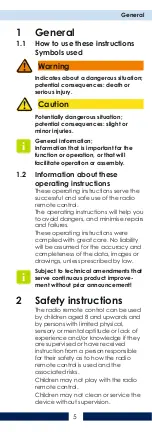 Preview for 5 page of LS Bedding Group VFF/CDL-CF-15 Operating Instructions Manual